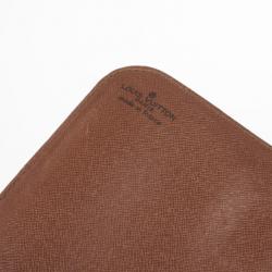 Pre Owned Louis Vuitton Vintage Monogram Canvas Cartouchiere MM Shoulder Bag