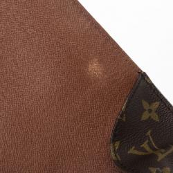 Pre Owned Louis Vuitton Vintage Monogram Canvas Cartouchiere MM Shoulder Bag