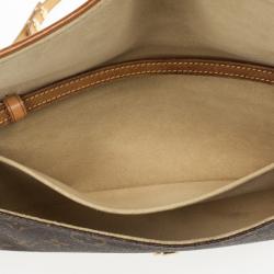 Pre Owned Louis Vuitton Monogram Pochette Twin
