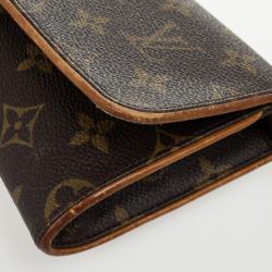 Pre Owned Louis Vuitton Monogram Pochette Twin
