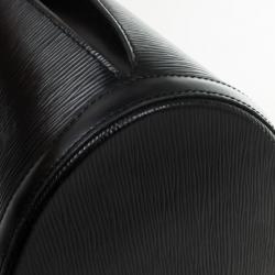 Pre Owned Louis Vuitton Black Epi Leather Cluny Shoulder Bag