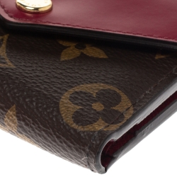 مملوكة مسبقًا Louis Vuitton Monogram Canvas Zoe Compact Wallet