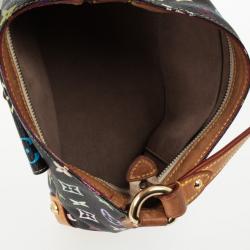 Pre Owned Louis Vuitton Monogram Multicolore Black Eliza Shoulder Handbag