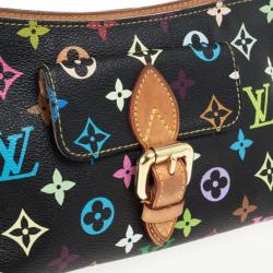Pre Owned Louis Vuitton Monogram Multicolore Black Eliza Shoulder Handbag