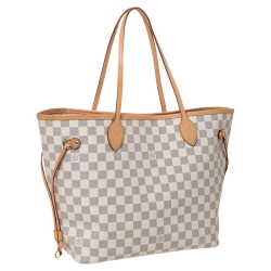 مملوكة مسبقًا Louis Vuitton Damier Azur Canvas Neverfull MM Bag