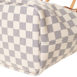 مملوكة مسبقًا Louis Vuitton Damier Azur Canvas Neverfull MM Bag