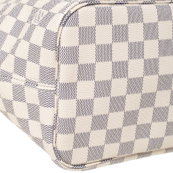 Louis Vuitton Damier Azur Canvas Neverfull MM Bag