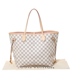 Louis Vuitton Damier Azur Canvas Neverfull MM Bag