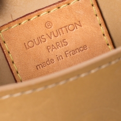 Pre Owned Louis Vuitton Noisette Vernis Reade PM Bag