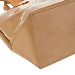 Pre Owned Louis Vuitton Noisette Vernis Reade PM Bag
