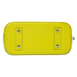 Pre Owned Louis Vuitton Citron Epi Leather Alma BB Bag