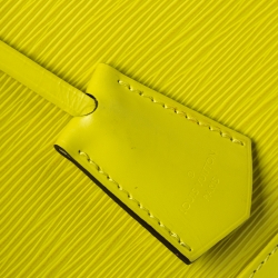 Pre Owned Louis Vuitton Citron Epi Leather Alma BB Bag