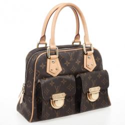 Pre Owned Louis Vuitton Monogram Manhattan PM