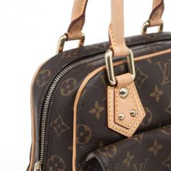 Pre Owned Louis Vuitton Monogram Manhattan PM