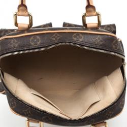 Pre Owned Louis Vuitton Monogram Manhattan PM