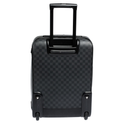 Pre Owned Louis Vuitton Damier Graphite Canvas Business Pegase Legere 50 Luggage Bag