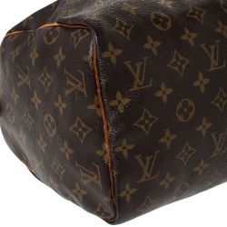 Pre Owned Louis Vuitton Monogram Canvas Speedy 30 Bag
