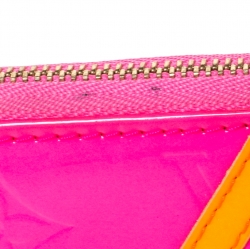 Pre Owned Louis Vuitton Fluo Rose Monogram Vernis Robert Wilson Lexington Pochette Bag