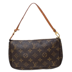 Pre Owned Louis Vuitton Monogram Canvas Pochette Accessoires