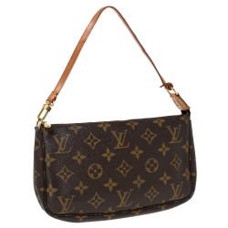 Pre Owned Louis Vuitton Monogram Canvas Pochette Accessoires