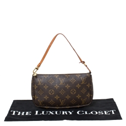 Pre Owned Louis Vuitton Monogram Canvas Pochette Accessoires
