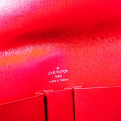 Pre Owned  Louis Vuitton Red Cherry Blossom Monogram Satin Limited Edition Takashi Murakami Bag