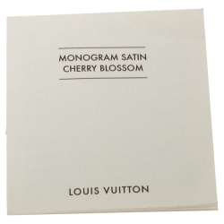 Pre Owned  Louis Vuitton Red Cherry Blossom Monogram Satin Limited Edition Takashi Murakami Bag