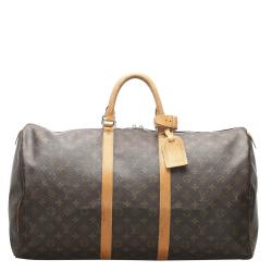 Pre Owned Louis Vuitton Monogram Canvas Keepall 55