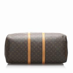 Pre Owned Louis Vuitton Monogram Canvas Keepall 55