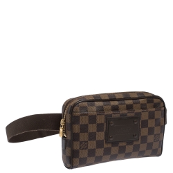 مملوكة مسبقًا Louis Vuitton Damier Ebene Canvas Bum Brooklyn Waist Bag