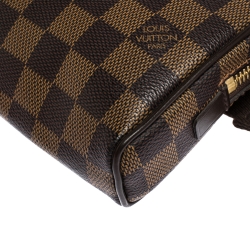 مملوكة مسبقًا Louis Vuitton Damier Ebene Canvas Bum Brooklyn Waist Bag