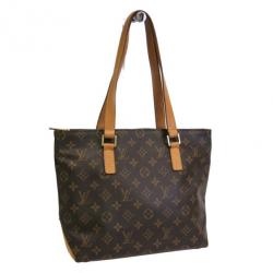 Pre Owned Louis Vuitton Monogram Cabas Piano