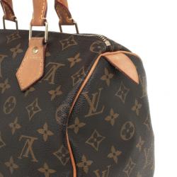 Pre Owned Louis Vuitton Monogram Speedy 25