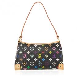 Pre Owned Louis Vuitton Monogram Multicolore Black Eliza Shoulder Handbag
