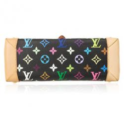 Pre Owned Louis Vuitton Monogram Multicolore Black Eliza Shoulder Handbag