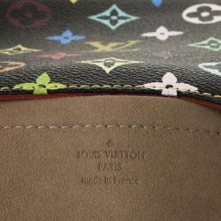 Pre Owned Louis Vuitton Monogram Multicolore Black Eliza Shoulder Handbag