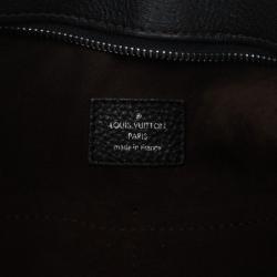 مملوكة مسبقًا Louis Vuitton Black Mahina Leather Solar GM Bag