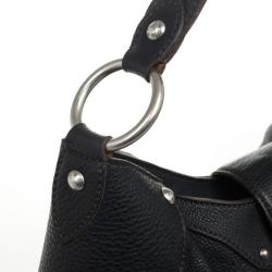 مملوكة مسبقًا Louis Vuitton Black Mahina Leather Solar GM Bag