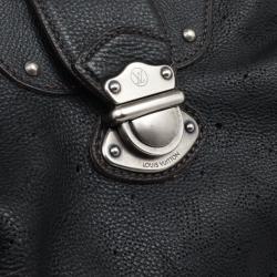 مملوكة مسبقًا Louis Vuitton Black Mahina Leather Solar GM Bag