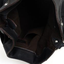 مملوكة مسبقًا Louis Vuitton Black Mahina Leather Solar GM Bag