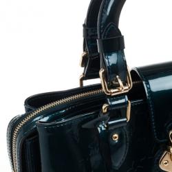 Pre Owned Louis Vuitton Dark Green Vernis Melrose Avenue