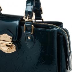 Pre Owned Louis Vuitton Dark Green Vernis Melrose Avenue