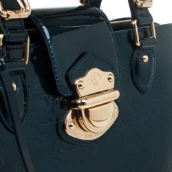 Pre Owned Louis Vuitton Dark Green Vernis Melrose Avenue