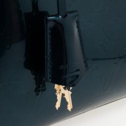 Pre Owned Louis Vuitton Dark Green Vernis Melrose Avenue