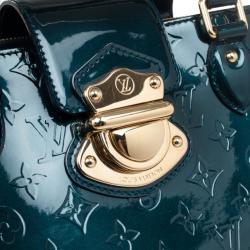 Pre Owned Louis Vuitton Dark Green Vernis Melrose Avenue
