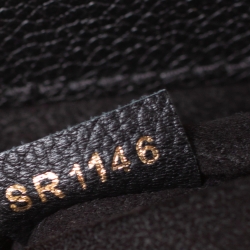 Pre Owned Louis Vuitton Black Monogram Canvas Venus Bag                   