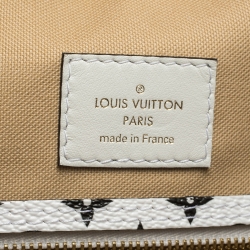 Louis Vuitton Khaki Giant Monogram Canvas Neverfull MM Bag