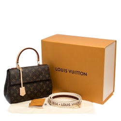 Pre Owned Louis Vuitton Monogram Canvas Cluny BB Bag