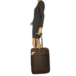 Pre Owned Louis Vuitton Monogram Canvas Business Pegase Legere 55 Luggage