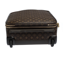Pre Owned Louis Vuitton Monogram Canvas Business Pegase Legere 55 Luggage